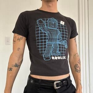 Iconic Vintage Y2K Roblox Video Game Baby tee